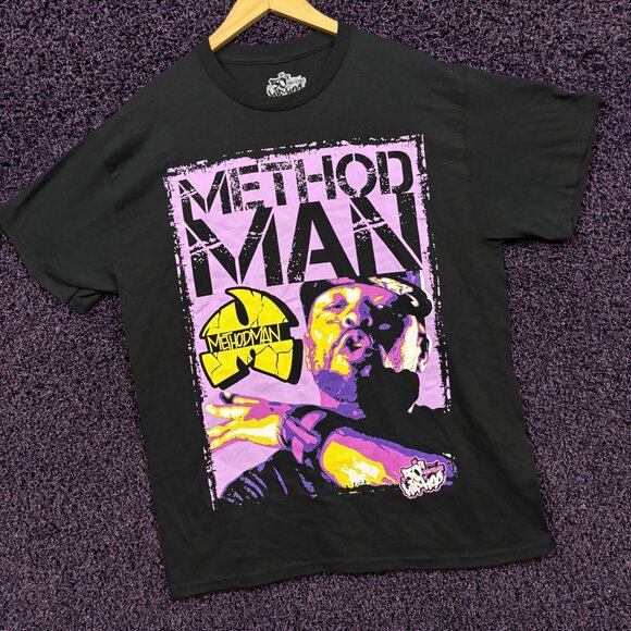 Method Man Wu-Tang Clan East Coast Hip Hop Legend T-Shirt L - Picture 3 of 4